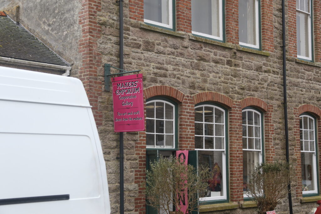 The stone building of Makers Emporium gallery