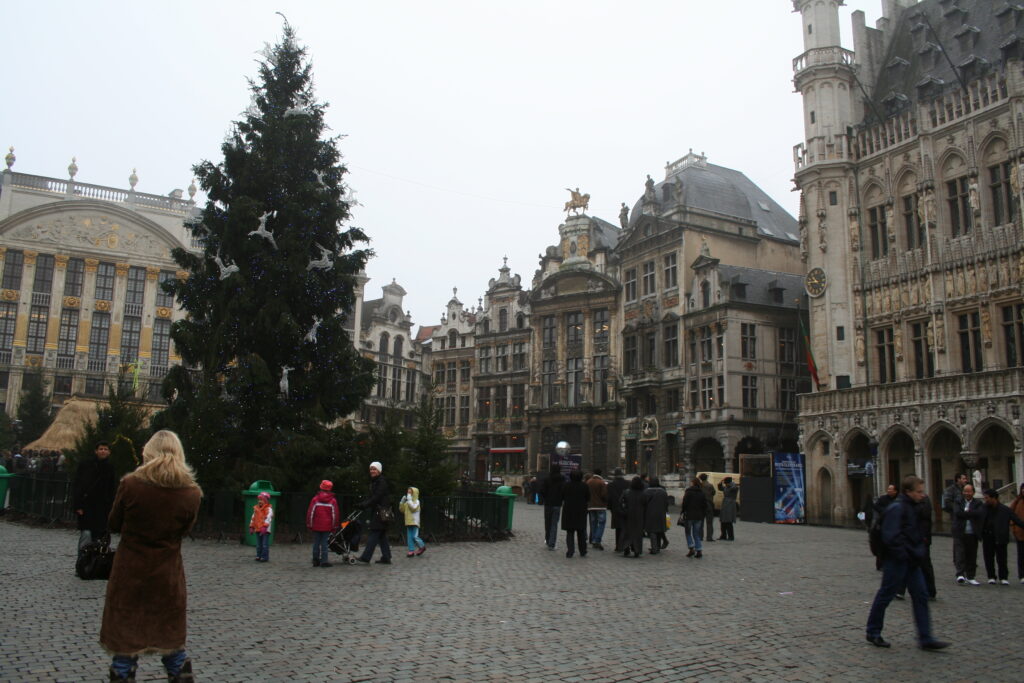 Sites around Brussels city centre, Belgium