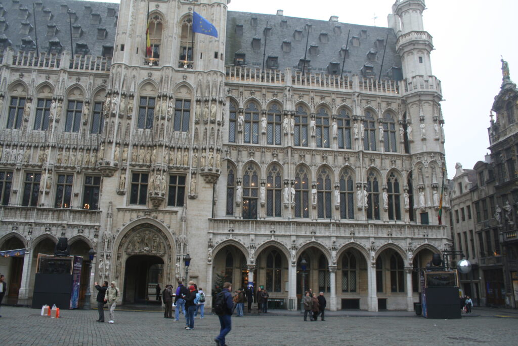 Sites around Brussels city centre, Belgium