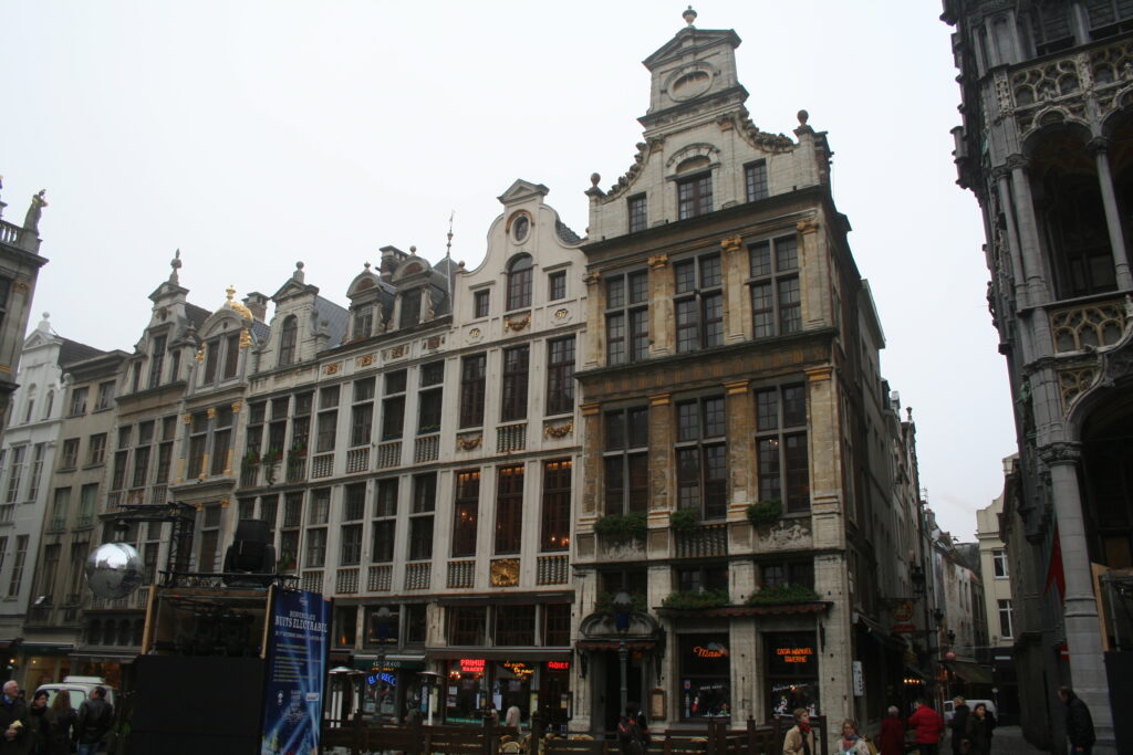 Sites around Brussels city centre, Belgium