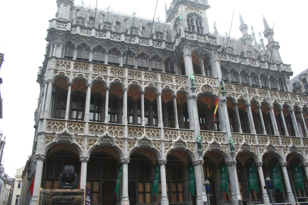 Sites around Brussels city centre, Belgium