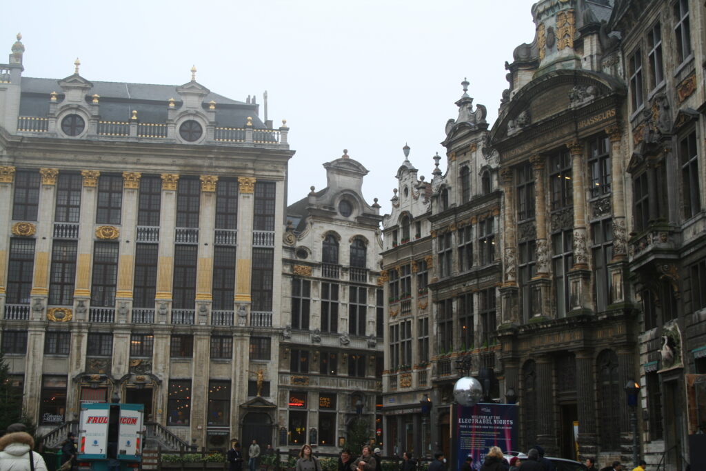 Sites around Brussels city centre, Belgium